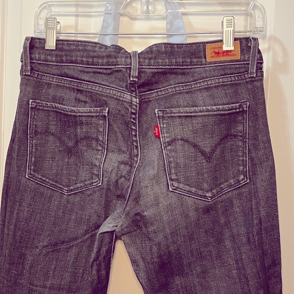 Levi's Demi Curve Skinny Jeans - Dark Wash - Size 28